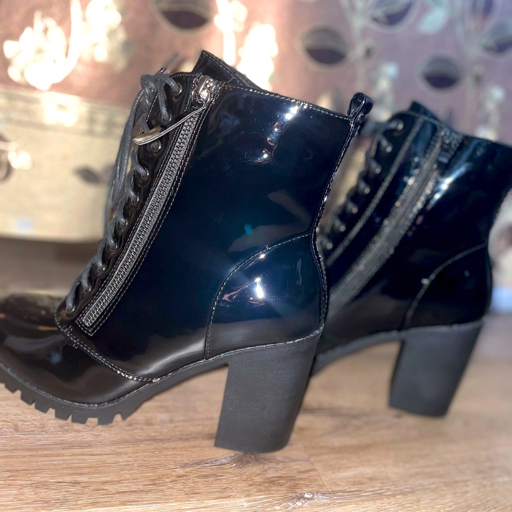 Beautiful Bold Black Booties